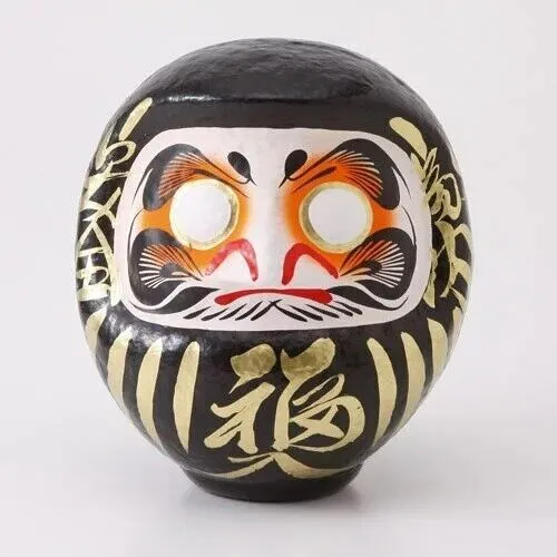 Japanese Traditional Zen Buddhism Daruma Dharma Doll Figurine Good Luck  Talisman