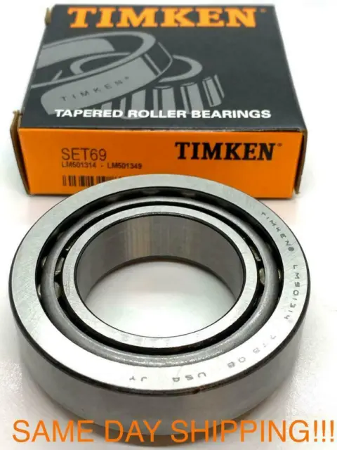 1977-1983 BMW 320I Differential Pinion Bearing-Rear Outer-x1 TIMKEN USA
