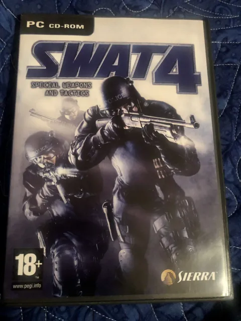 SWAT 4 Special Weapons And Tactics PC CD-ROM - Windows 98/2000/XP
