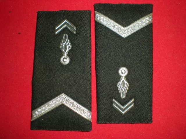 Paire Epaulettes Gd - Galons Rigides