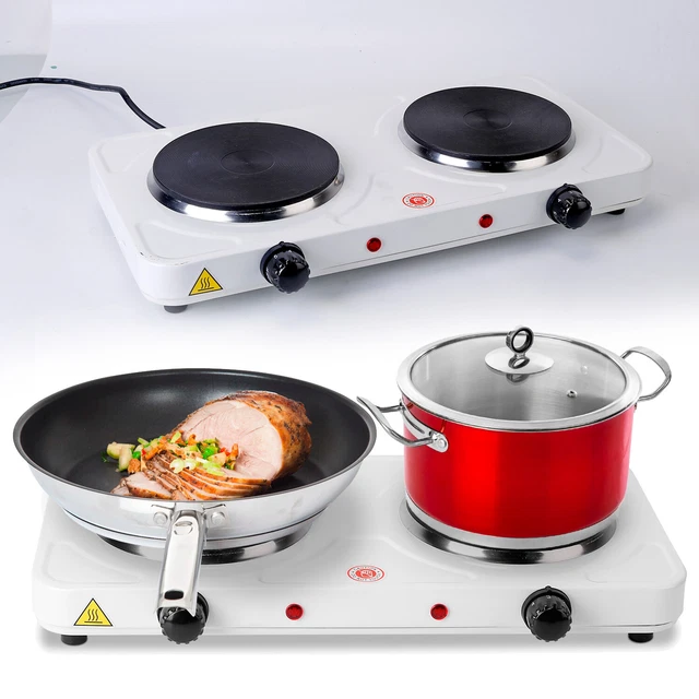 2000W CAST IRON Hot Plate Portable Electric Stove Cooking Cooktop
