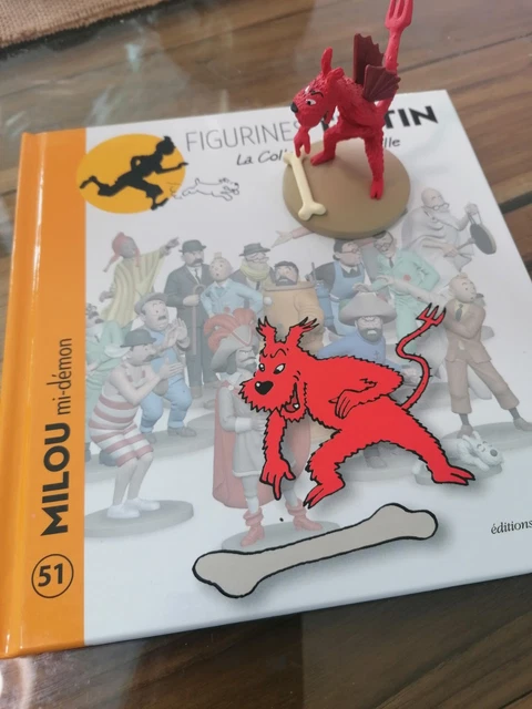 FIGURINE TINTIN COLLECTION officielle n° 6 Milou Emballage d'origine EUR 25,00 - PicClick FR