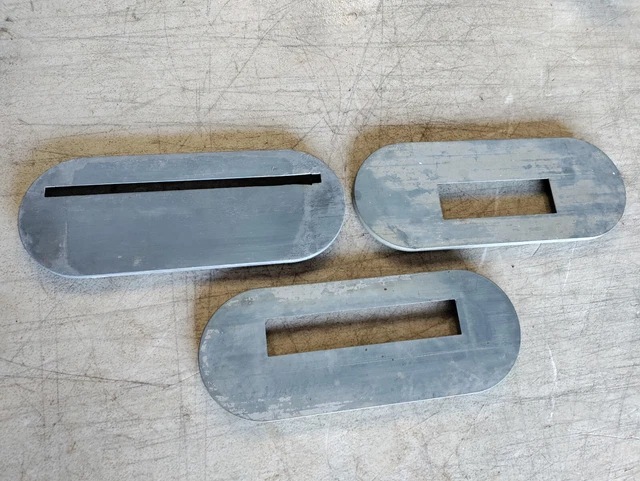 Vintage Delta Milwaukee Homecraft 8" Table Saw Insert Dado Tab 120 119 118