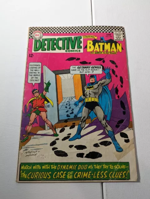 Detective Comics #364 Silver Age Carmine Infantino Cover (DC 1967)