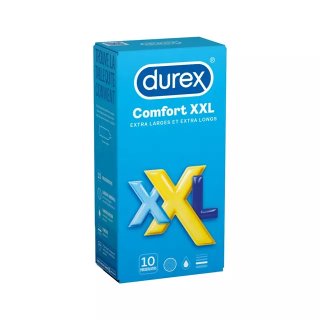 Durex Comfort XXL 10 Préservatifs