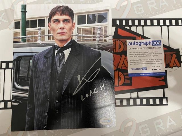 GEORGE BURCEA signed photo WEDNESDAY / LURCH 8x10 ACOA A