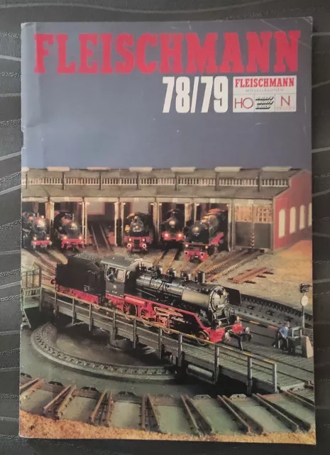 ANCIEN CATALOGUE et TARIF FLEISCHMANN ANNEE 1978/1979  TRAIN HO modelisme jouet