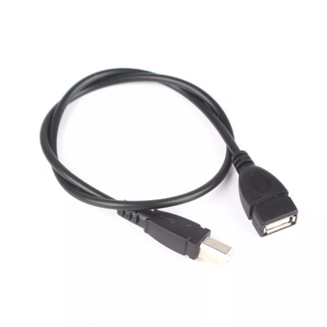 USB 2.0 Type A Female to USB B Male Scanner Printer Extension Adapter Cable Cord