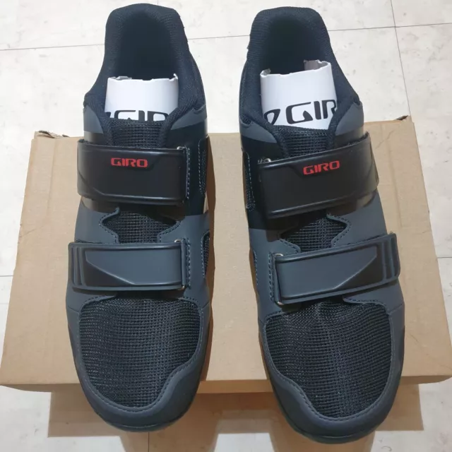 Giro Berm MTB Cycling Shoes black shadow UK 11