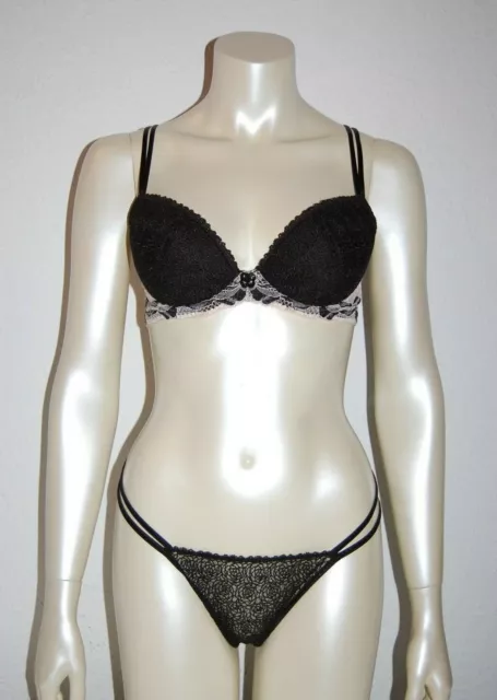 *** LISE CHARMEL*** set reggiseno con ferretto con tanga *** modello L.23 CABARET *** PREZZO CONSIGLIATO: 162€