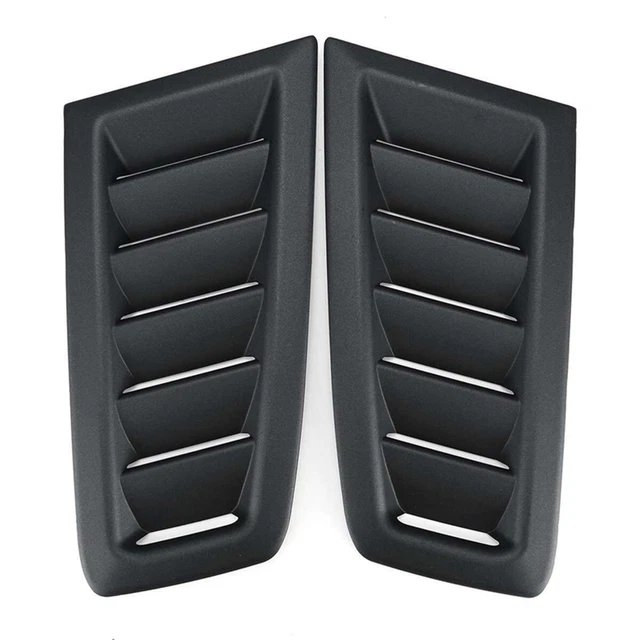 Car Front Engine Hood Bonnet Vents Hood Air Outlet Accessories Body Moldings kit
