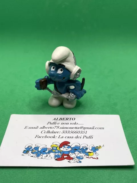 Puffi Smurfs Puffo Con Radio Smurf Cb Radio 20143