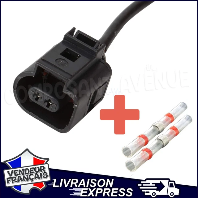 Connecteur Prise Fiche Pour Radar De Recul - Compatible VW, Audi, Seat, Skoda, BMW - Neuf RMA