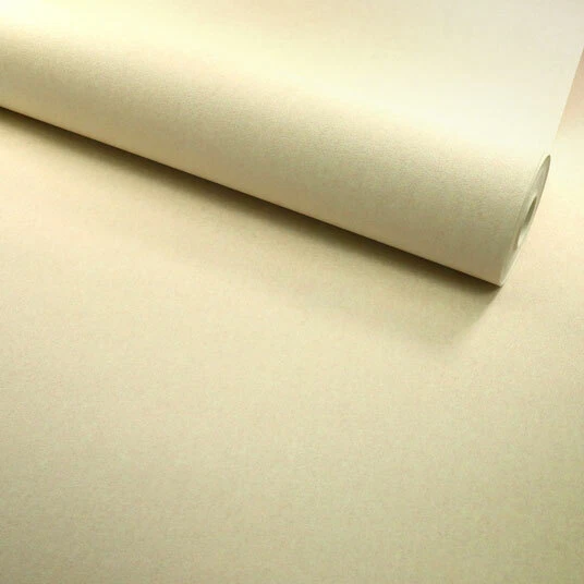 Papier peint vinyle sur intissé - Art déco - Uni crème irisé decoweb.com