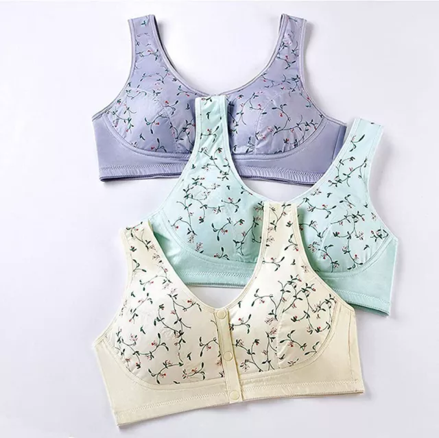 SKIN 48/110 BRAS for Women Daisy Bras Front Snaps Comfortable Full Coverage  L0J4 $10.11 - PicClick AU