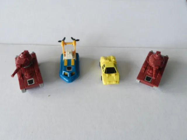1984 Hasbro Takara Transformers G1 Autobot Minibot Warpath Seaspray Free Wheeler