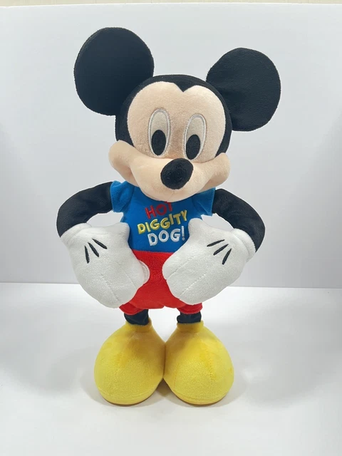 Just play mmch mickey discount hot diggity dog plush