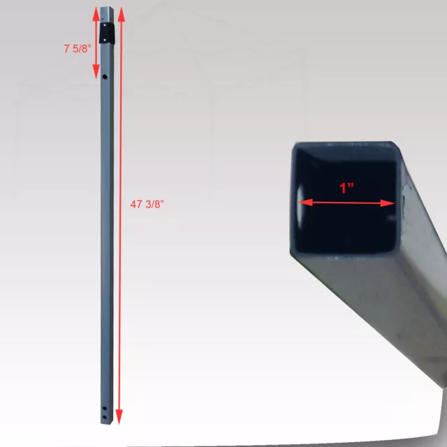 Coleman 10' x 10' Gazebo Canopy  OUTER LEG Upper Part Replacement Repair Parts