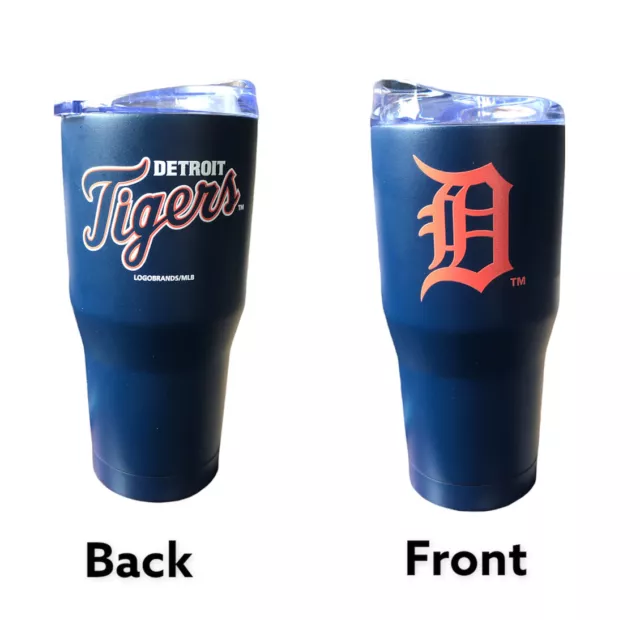 Detroit Tigers 30oz. Double Walled Vacuum Insulated Stainless Steel Tumbler