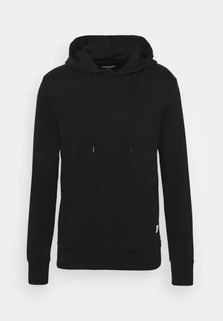 Jack & Jones Basic Sweat Hood - Felpa Con Cappuccio Nero - Taglia L Uomo Felpe