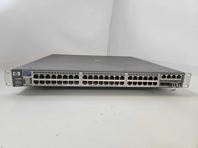 HP ProCurve 2848 with Bracket HP 2848 Gigabit Managed Switch HP J4904A )