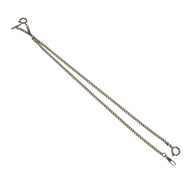 Catena Per Orologio Da Taschino Con Moschettone - 38 Cm, Stile Vintage, Per Abito O Jeans