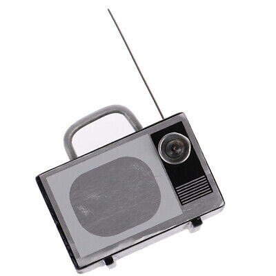 1:12 Dollhouse Miniature Retro Antenna TV Living Room Furniture Access q-wf 