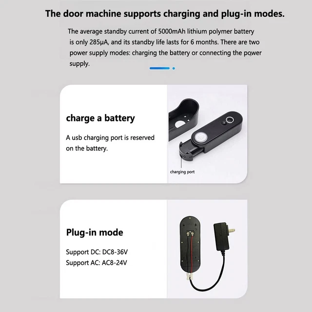 Nice Portable Intercom Doorbell Smart Doorbell Access Control Equipment