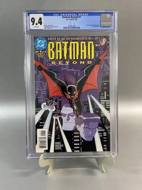 Batman Beyond #1 CGC 9.4 WP 1st App Terry McGinnis DC Comics 1999 KEY 🔑 RARE 📈