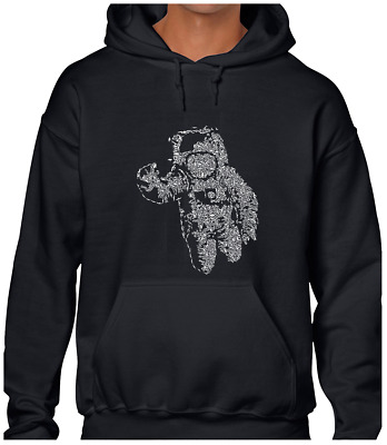 Flying Astronaut Hoody Hoodie Cool Space Design New Quality Fashion Premium