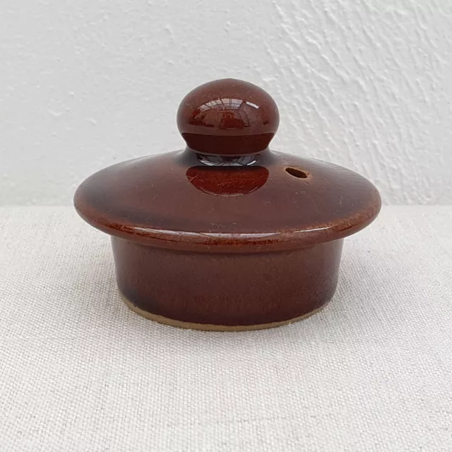 Denby Homestead Brown - Spare Lid For Tea Or Coffee Pot (?)