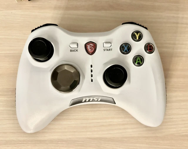 CONTROLLER PC MSI GC30 V2 WHITE, Wireless, S10-43G0040-EC4, CONTROLLERS GAMING