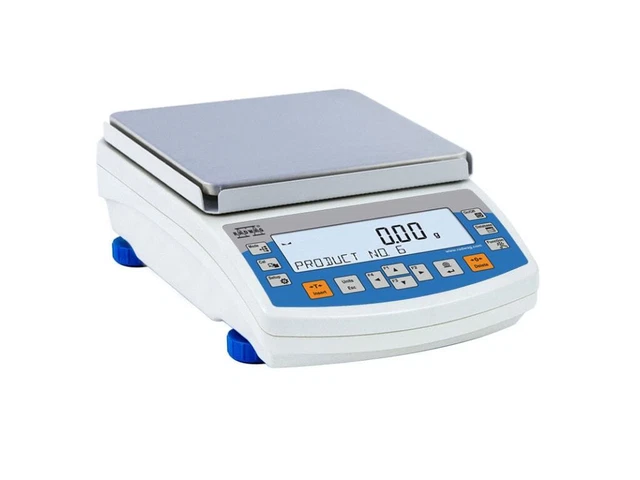 Radwag PS 6100.R1.M - Precision balance with backlit LCD display, external adjus