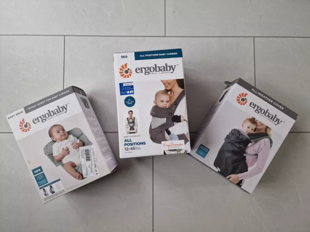 Ergobaby Trage,  All Weather Cover NEU Und Neugeborenen Einsatz