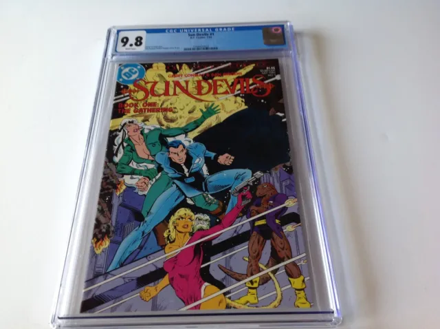 Sun Devils 1 Cgc 9.8 White Pages Gerry Conway Dan Jurgens Gerry Conway Dc Comics