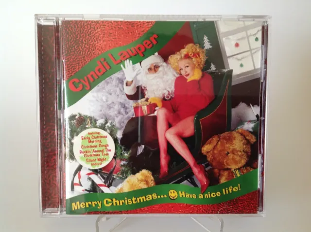 CYNDI LAUPER: Merry Christmas... Have a Nice Life (CD, 1999) - LIKE NEW