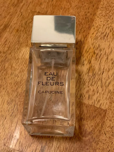 Chloe Eau de Fleurs Capucine Empty Bottle 3.4 oz / 100 ml Eau De Toilette