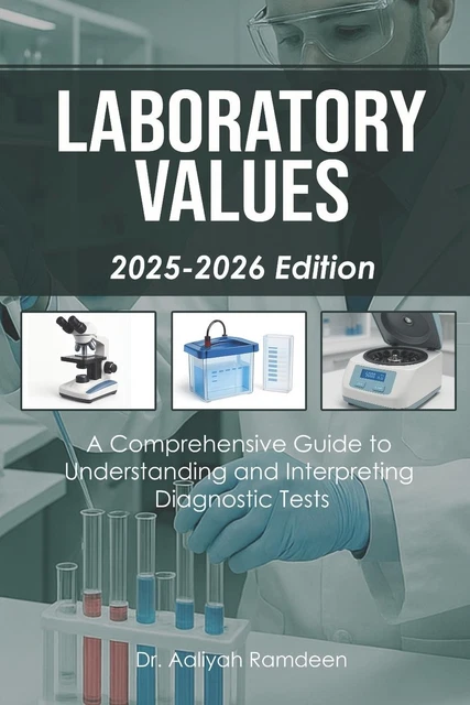 LABORATORY VALUES (2025-2026 Edition): A Comprehensive Guide to U £17. ...