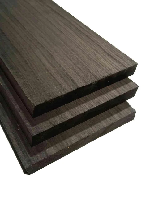 Makassar Bois D'Ébène Saraifo Ebony Fleur 125x21, 5cm 50mm