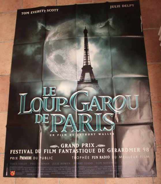 LE LOUPGAROU DE Paris Julie Delpy , affiche cinema 120 X 160 EUR 9