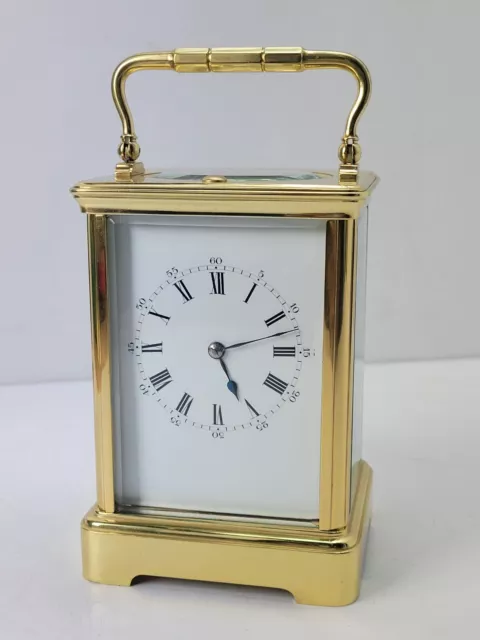 Drocourt Quarter Repeater Petit Sonnerie Carriage Clock