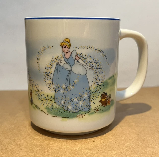 VINTAGE WALT DISNEY Cinderella Mug Cup Disneyland 14.99 PicClick