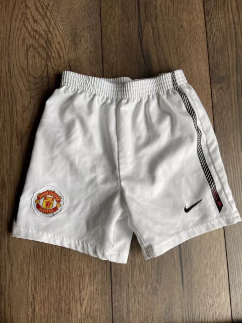 Kit short blanc bébé tout-petit homme 12-18 mois Manchester United