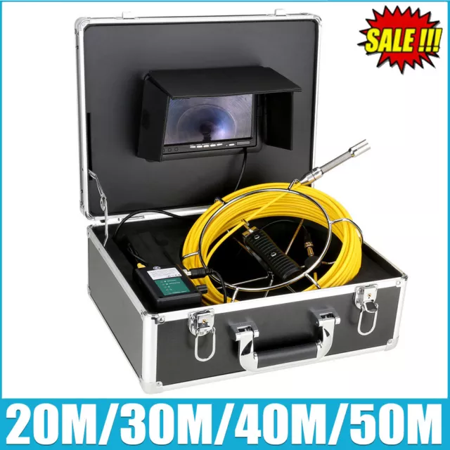 17mm Pipe Inspection Video Camera DVR Drain Sewer Pipeline Industrial Endoscope