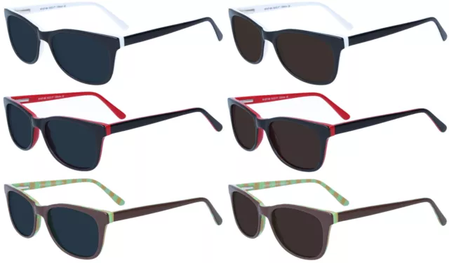 Auffällige Sonnenbrille / Lesebrille SILVIE mit Tönung und wählbarer Sehstärke