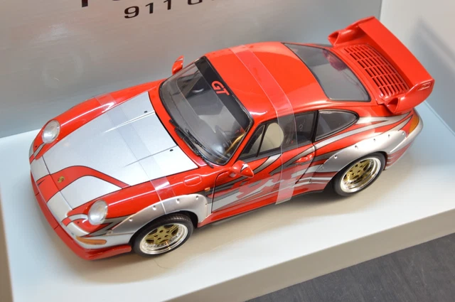 UT Models 1/18 Porsche 911 GT2 Rouge – Diecast Occasion Avec Boîte, Collection 14+