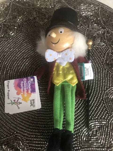 Roald Dahl - Charlie & The Chocolate Factory Finger Puppet By Fiesta Crafts Nwtg