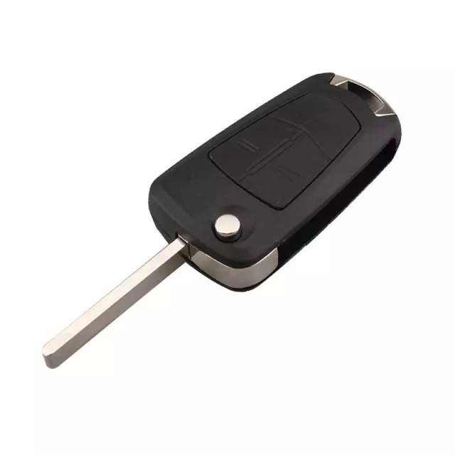 Klapp Schlüssel Gehäuse für 2-Tasten Opel Astra J,Corsa E Fernbedienung-OLJ2GEB