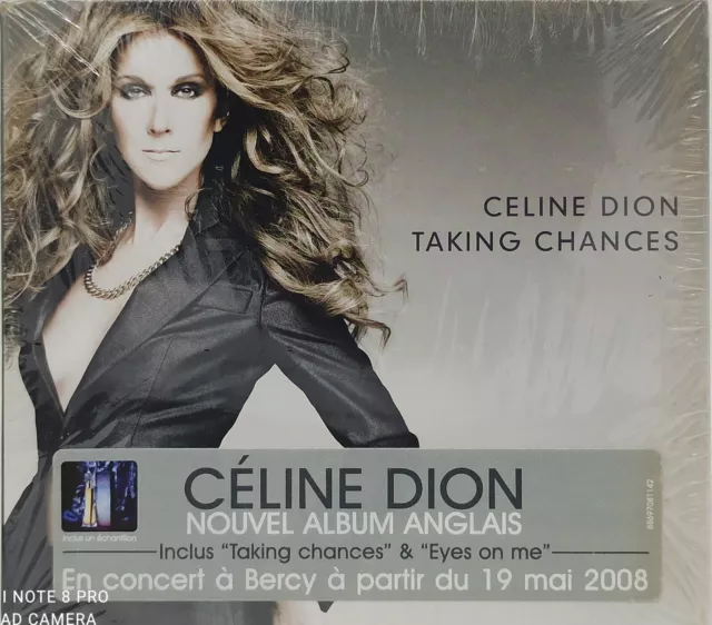 CD CELINE DION - TAKING CHANCES  neuf sous blister