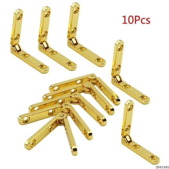 Mini Cube Price Tag, 10 set di cubi di visualizzazione dei prezzi, regolabile 3D metallo prezzo cubo kit per gioielli orologio anello display prezzo negozio - oro/EUR